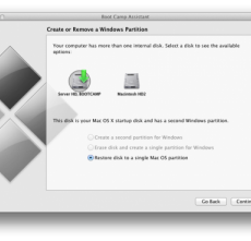 ถอนการติดตั้ง Windows บน Mac ถอนการติดตั้ง Windows บน Mac