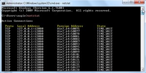 คำสั่งCommand Promptที่เกี่ยวกับInternet – Network Operation Center