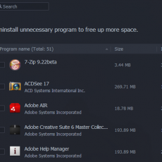 การใช้งานโปรแกรม IObit Uninstaller การใช้งานโปรแกรม IObit Uninstaller